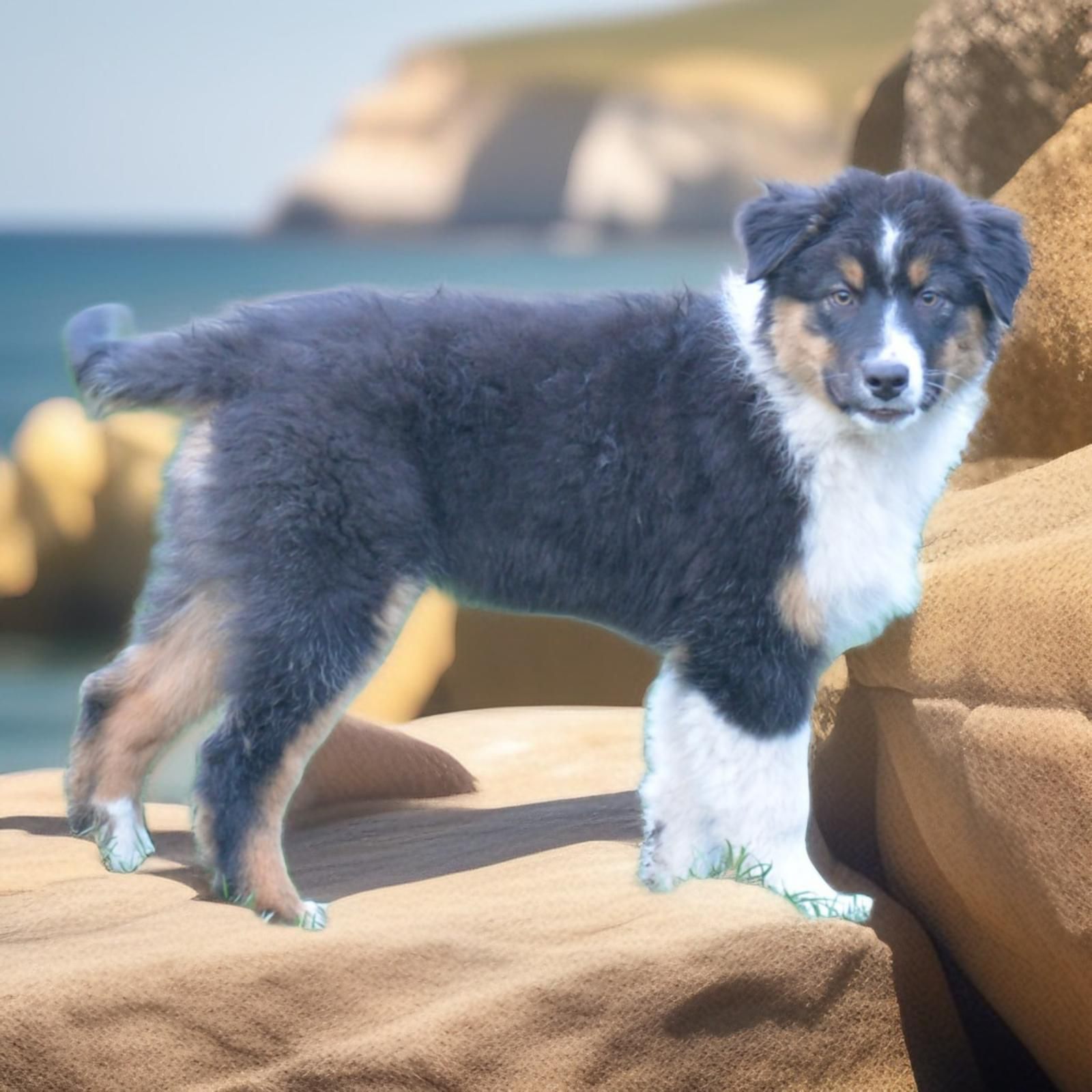 Red Sunset Australian Shepherd